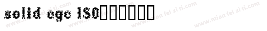 solid ege ISO字体转换